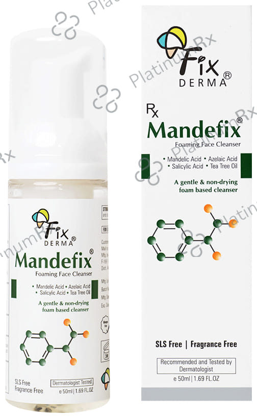Fixderma Mandefix Foaming Face Cleanser 50 ml