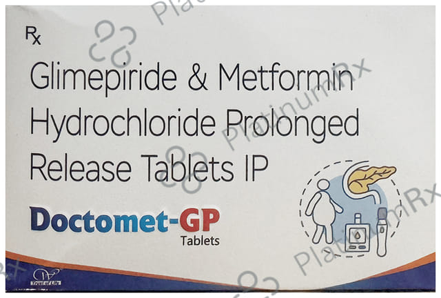 Doctomet 2/1000mg GP Tablet PR 10s