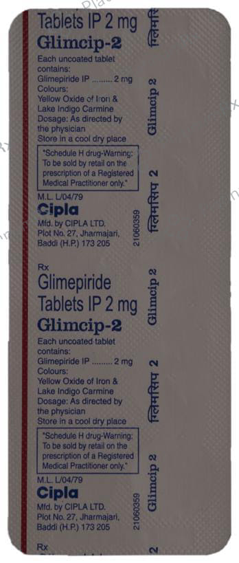 Glimcip 2 Tablet