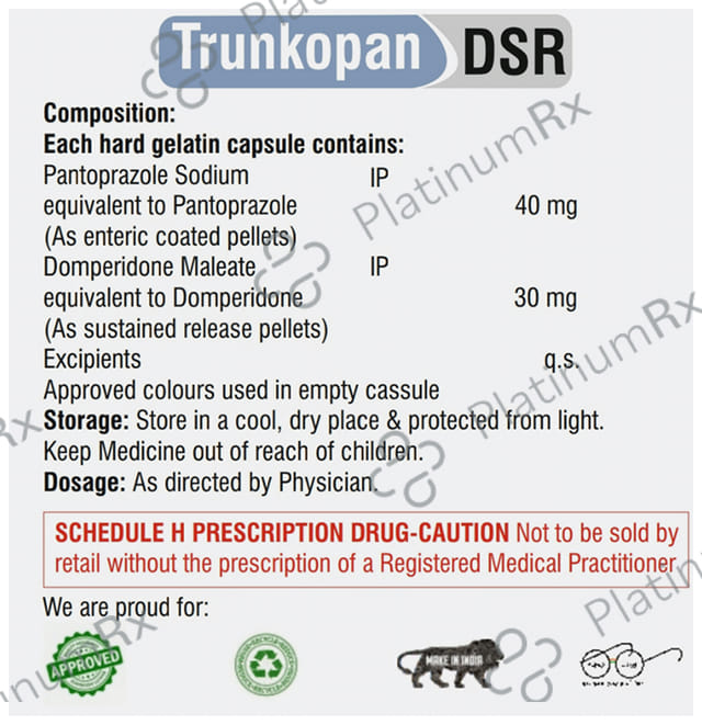 Trunkopan DSR Capsule 10s