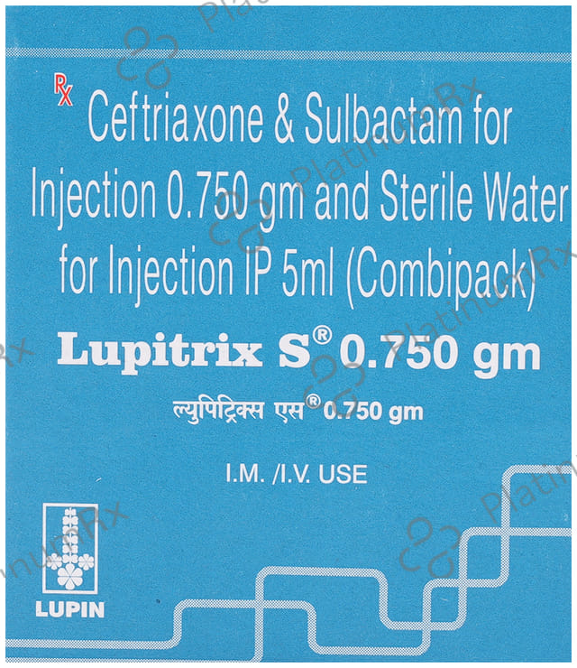 Lupitrix S 500mg/250mg Injection