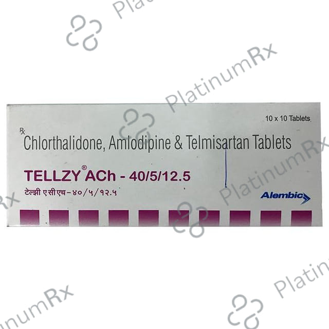 Tellzy Ach 40/5/12.5mg Tablet 10s