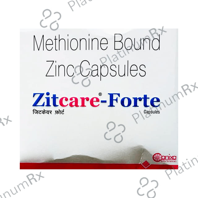 Zitcare Forte 50/250mg Capsule 15s