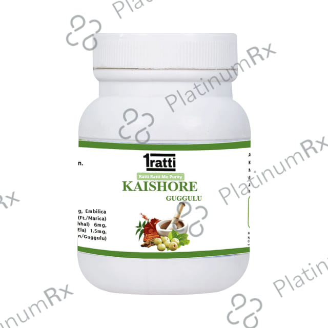 1ratti Kaishore Guggulu Tablet 250 tablets