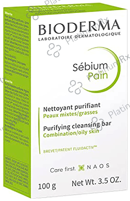 Bioderma Sebium Pain Purifying Cleansing Bar