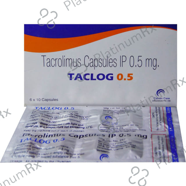 Taclog 0.5mg Capsule