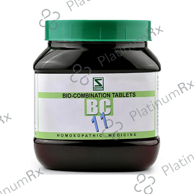 Dr Willmar Schwabe India Bio-Combination 11 (BC 11) Tablet 550 gm