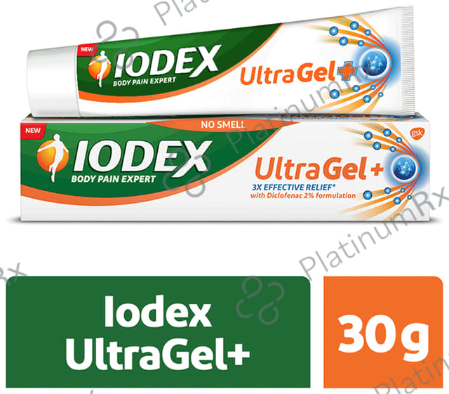 Iodex Ultra Gel Plus 30gm