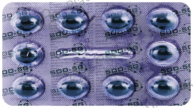 SDD 5G Omega 3 Fish Oil Softgel Capsule 10s