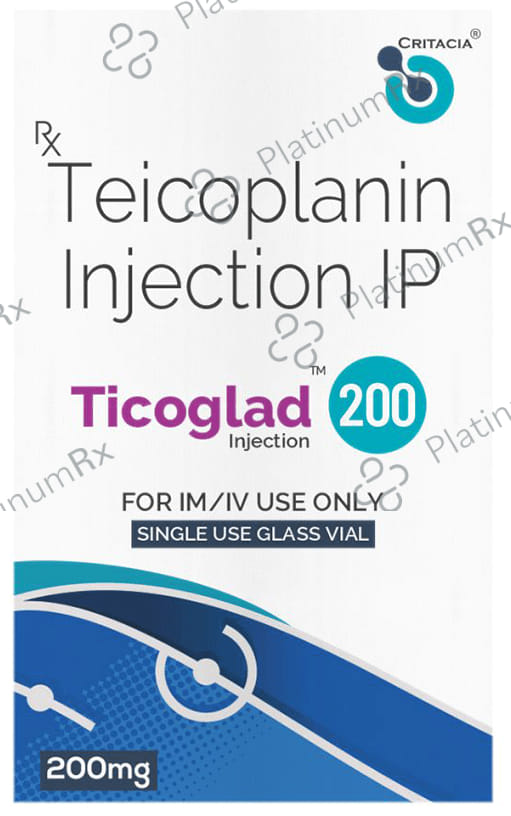 Ticoglad 200mg Injection 1s