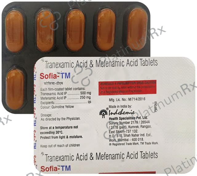 Sofia TM 500mg/250mg Tablet