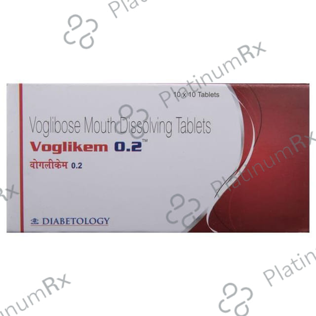 Voglikem MD 0.2mg Tablet 10s