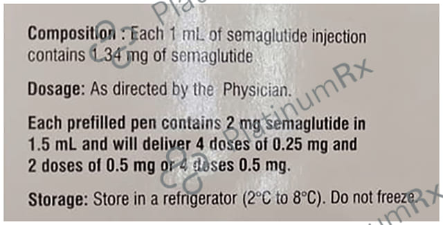 Semanat 0.25mg/0.5mg Prefilled Pen Injection (6 Disposable Needles)