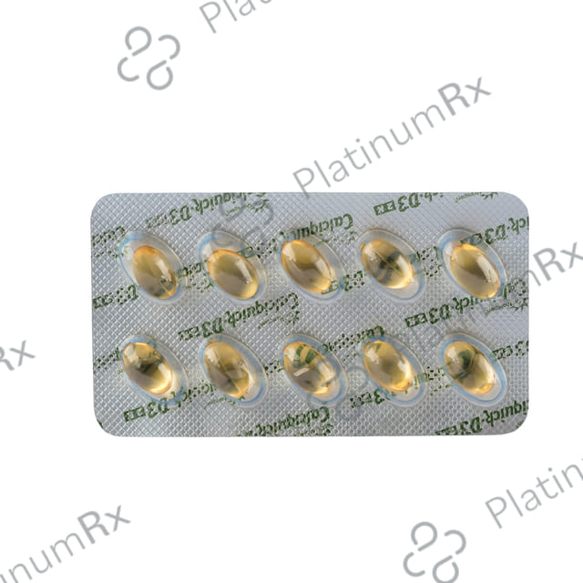 Calciquick D3 2k Capsule 10s