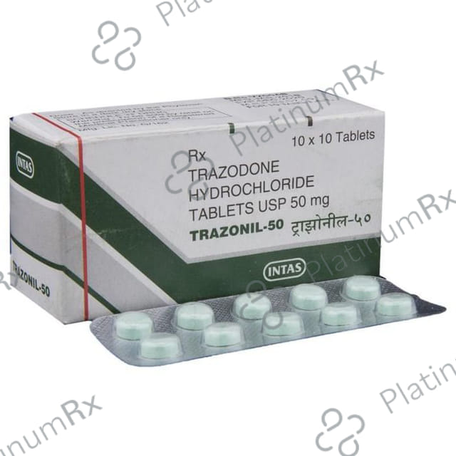 Trazonil 50mg Tablet 10s