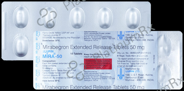 Mira 50mg Tablet 10s