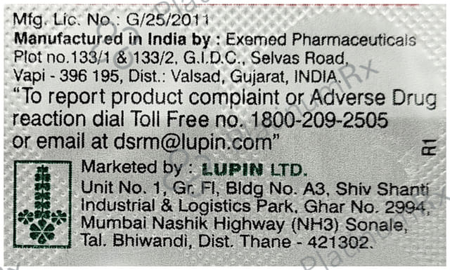 Lupisit D 5/50mg Tablet 10s