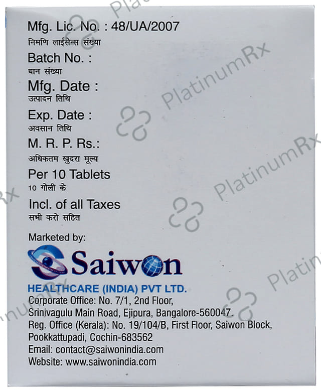 Chlorzofen Tablet 10s