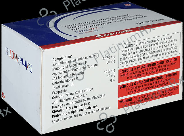Telma MCT 12.5/50/40mg Tablet ER 10s
