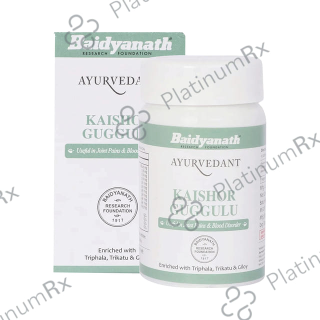 Baidyanath (Jhansi) Ayurvedant Kaishor Guggulu Tablet