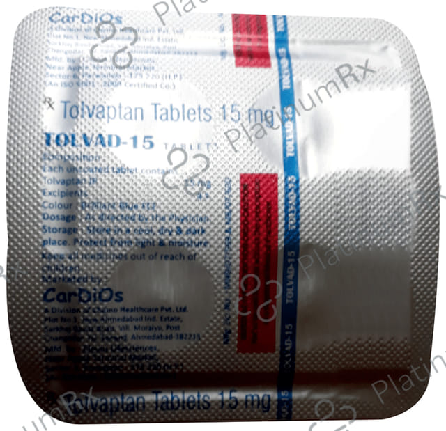 Tolvad 15mg Tablet