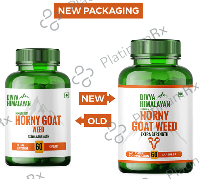 Divya Himalayan Premium Horny Goat Weed Capsule