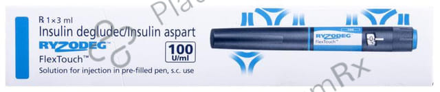 Ryzodeg 2.56/1.05mg (100 IU/ml) (1*3ml Flextouch Disposable Pen)