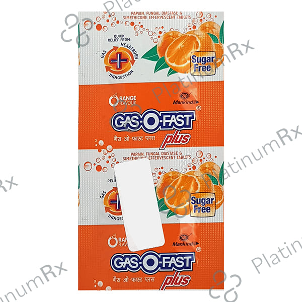 Gas O Fast Plus Orange Tablet 2s