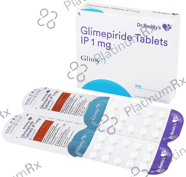 Glimy 1mg Tablet 14s