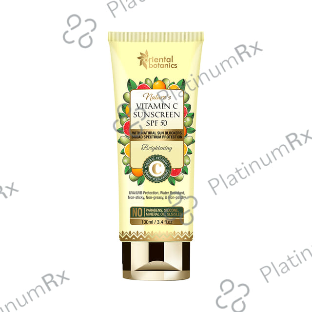 Oriental Botanics Nature Vitamin C Sunscreen SPF 50 Lotion 100ml