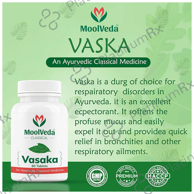 Moolveda Vasaka Tablet 60s