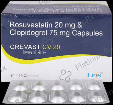 Crevast CV 20/75mg Capsule 10s
