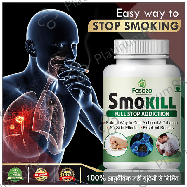 Fasczo Smokill 500mg Capsule 60 capsules