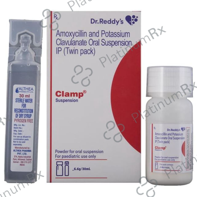 Clamp 200/28.5mg Suspension 30ml