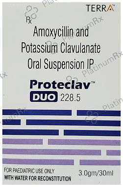 Proteclav Duo 228.5 Oral Suspension