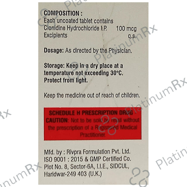 Clonithem 100 Tablet 30s