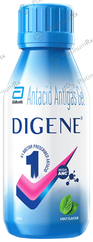 Digene Acidity & Gas Relief Mint Suspension 200ml