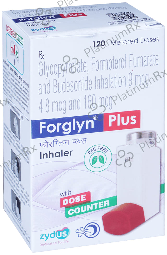 Forglyn Plus Inhaler CFC Free 120MDI