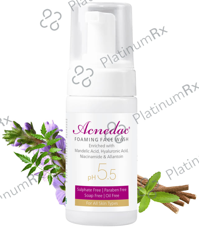 Acnedac PH 5.5 Foaming Face Wash