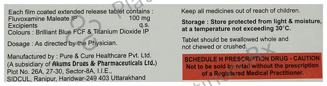 Ocdep CR 100mg Tablet 10s