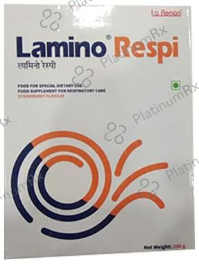 Lamino Respi Strawberry Powder 200gm