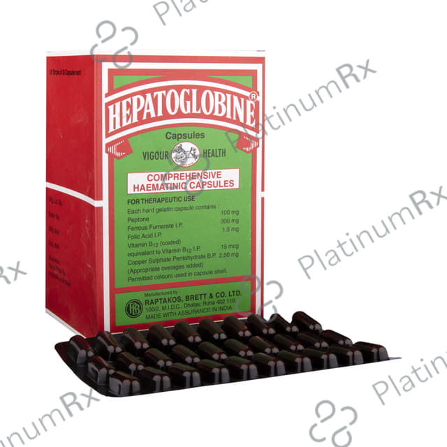 Hepatoglobine Capsule 30s