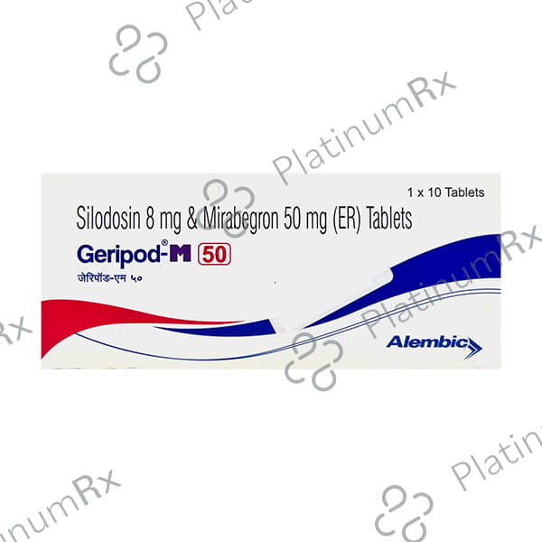 Geripod M 50/8mg Tablet 10s