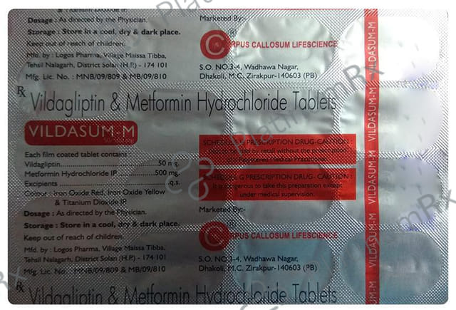 Vildasum-M Tablet
