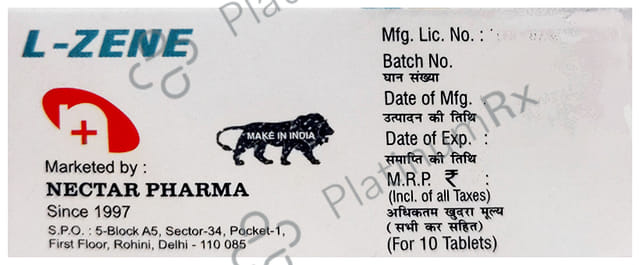 L Zene 5mg Tablet
