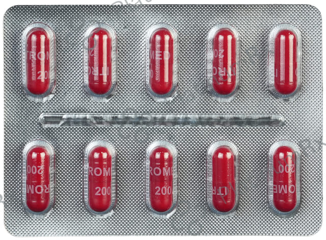 Itromed 200mg Capsule 10s