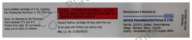 Terifrac 750mcg Injection 3X3ml