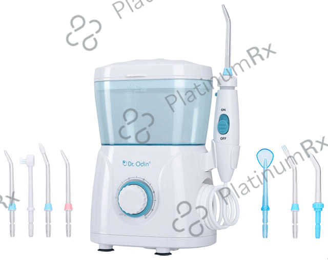 Dr. Odin FC 166 Tabletop Dental Flosser White & Blue