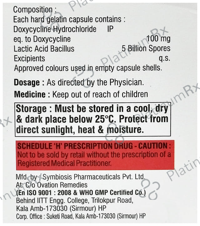 Zudoxy-LB Capsule