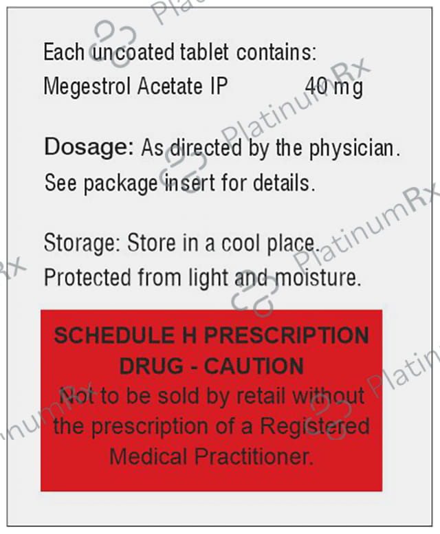 Megetra 40mg Tablet 10s